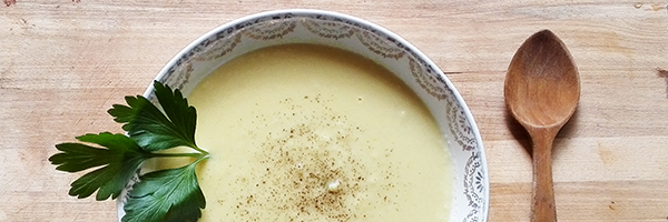 Crema De Coliflor Al Queso