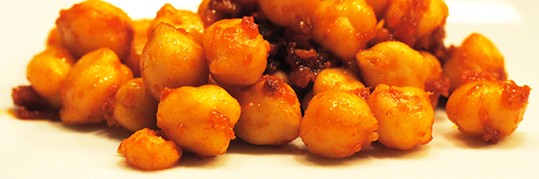 Garbanzos Con Sobrasada Y Miel