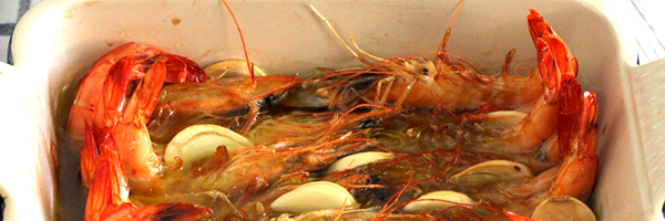 Langostinos Al Whisky