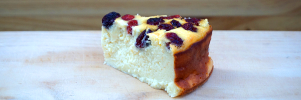 Tarta De Queso Con Frambuesas
