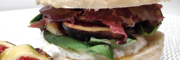 Bocadillo de Higos y Cecina
