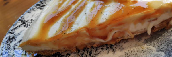 Tarta de Queso con Yogur y Tomillo
