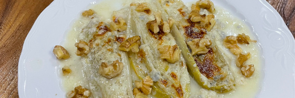 Endivias gratinadas